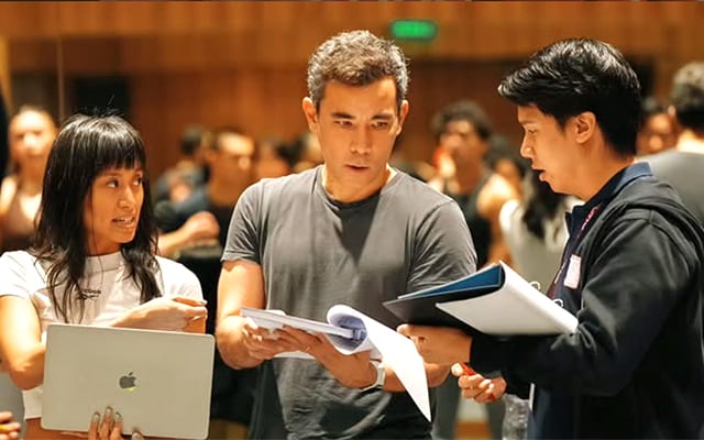 Conrad Ricamora and Karla Puno-Garcia